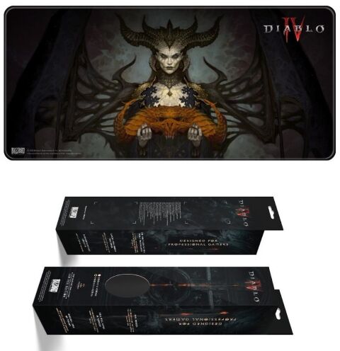 Килимок для миші ігрова поверхня Blizzard DIABLO IV 4 Lilith Діабло Ліліт XL (90*42 cm) - -