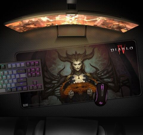 Килимок для миші ігрова поверхня Blizzard DIABLO IV 4 Lilith Діабло Ліліт XL (90*42 cm) -   -  