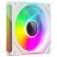 Кулер для корпуса Zezzio PRISM 6 Pro ARGB White - Нулевой остаток (Feed)  - Нулевой остаток (Feed) 