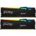 Модуль памяти для компьютера DDR5 32GB (2x16GB) 5600 MHz FURY Beast RGB Kingston Fury (ex.HyperX) (KF556C40BBAK2-32) - Модули памяти для компьютера  - Модули памяти для компьютера 