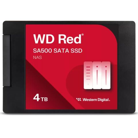 Накопитель SSD 2.5" 4TB RED SA500 WD (WDS400T2R0A-68CKB0) - Внутренние SSD  - Внутренние SSD 