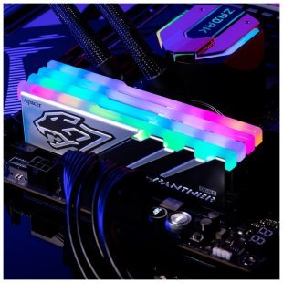 Модуль памяти для компьютера DDR5 32GB (2x16GB) 5200 MHz Panther RGB Apacer (AH5U32G52C5229BAA-2)
