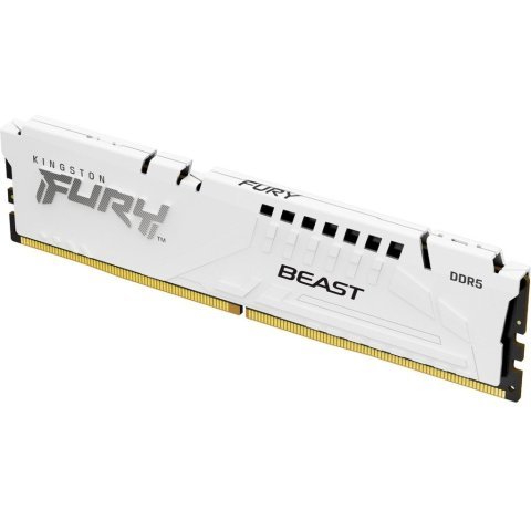 Модуль памяти для компьютера DDR5 32GB 5600 MHz Beast White Kingston Fury (ex.HyperX) (KF556C36BWE-32) - Нулевой остаток (Feed) - Нулевой остаток (Feed)