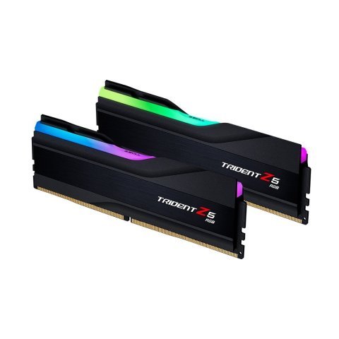 Модуль памяти для компьютера DDR5 32GB (2x16GB) 6000 MHz Trident Z5 RGB Black G.Skill (F5-6000J3636F16GX2-TZ5RK) - Нулевой остаток (Feed)  - Нулевой остаток (Feed) 