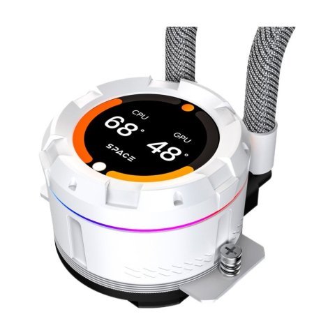 Система жидкостного охлаждения ID-Cooling SL240 XE White - Нулевой остаток (Feed)  - Нулевой остаток (Feed) 