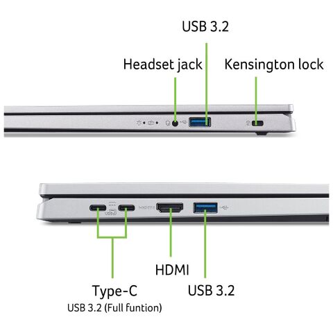 Ноутбук Acer Aspire Go AG15-72P (NX.JSVEU.008) - Нулевой остаток (Feed)  - Нулевой остаток (Feed) 